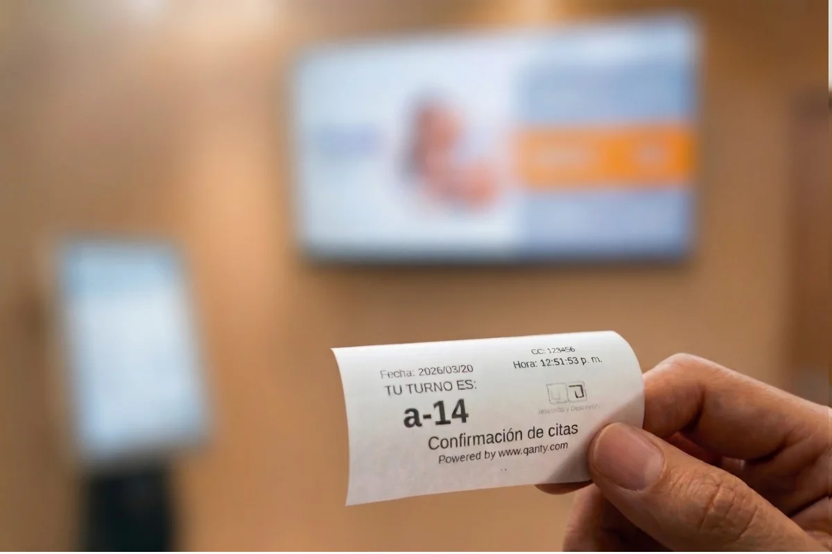 Tableau de bord du système de gestion des tickets Qanty